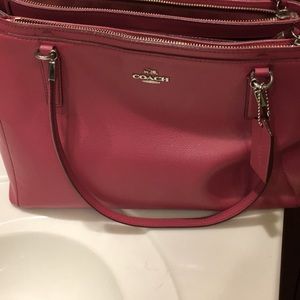 Coach leather purse